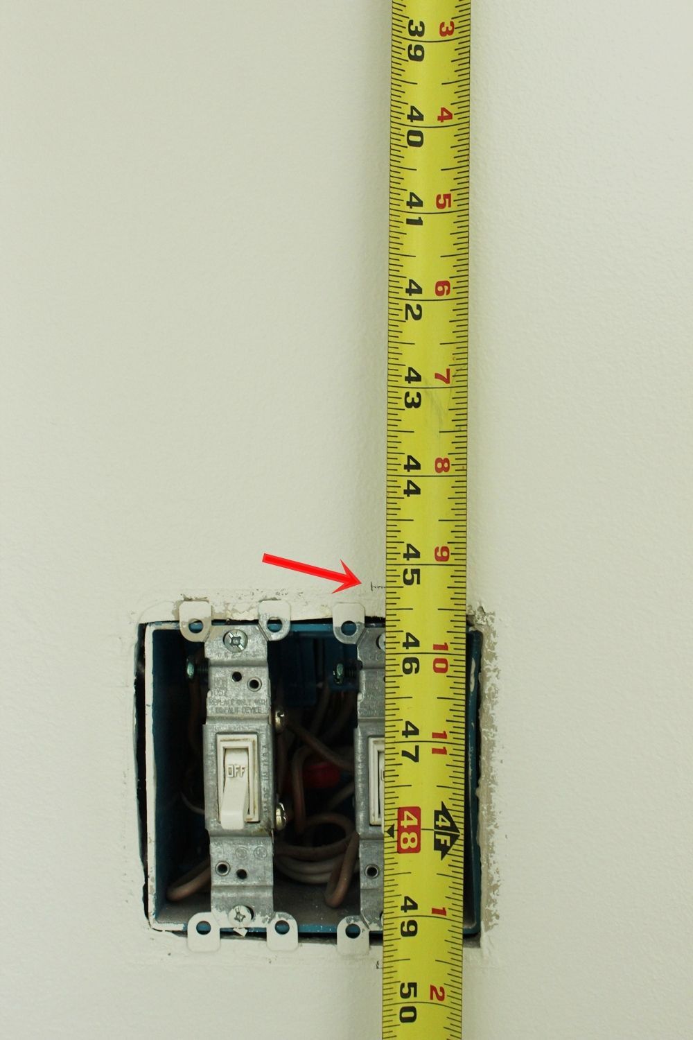 DIY Board and Batten - measure the distance