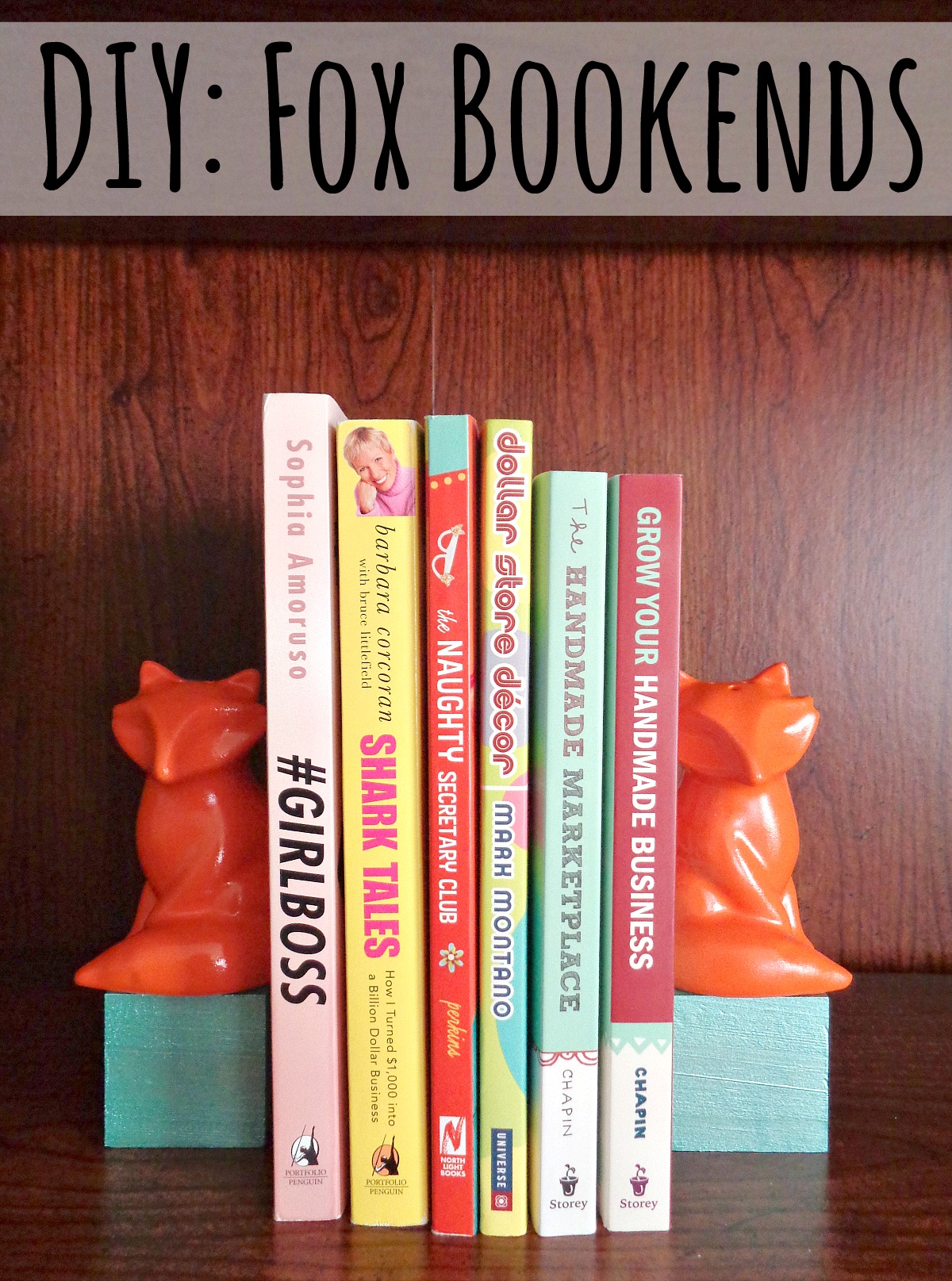 bookend ideas diy