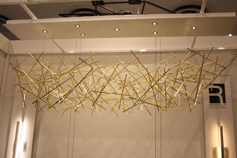 Criss Cross Chandelier Design