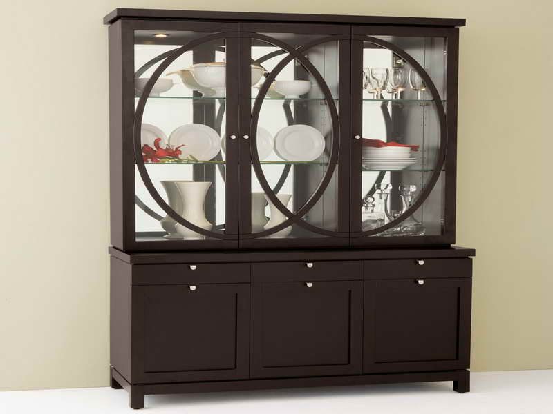 Modern china deals cabinet hutch