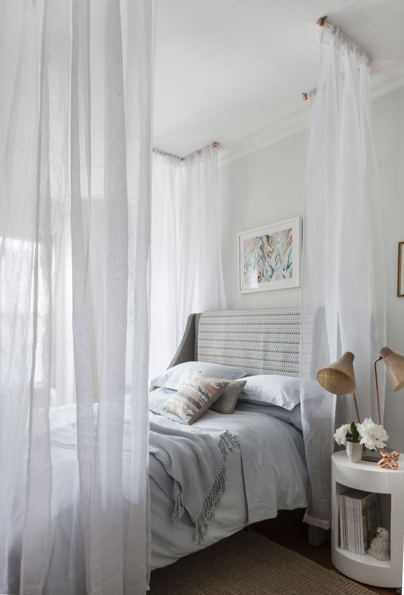 DIY: Rope as Curtain Ring - Remodelista