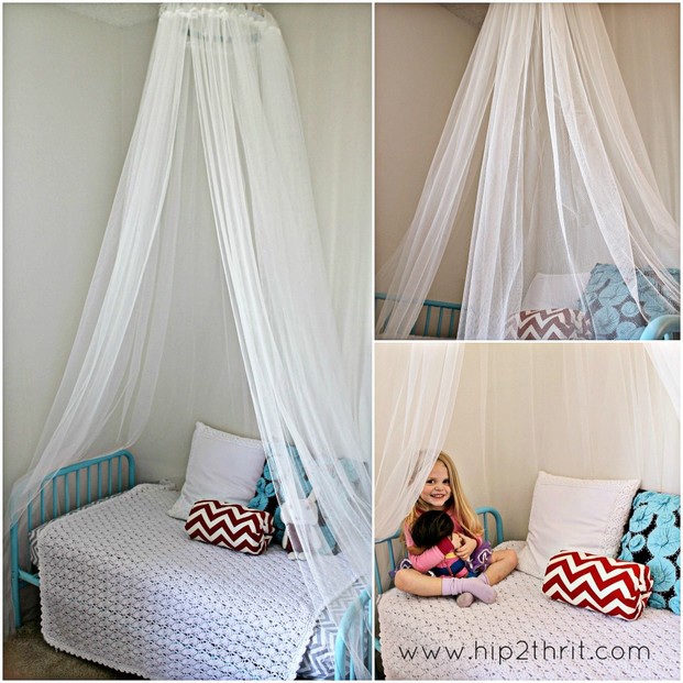 Diy kids bed clearance tent