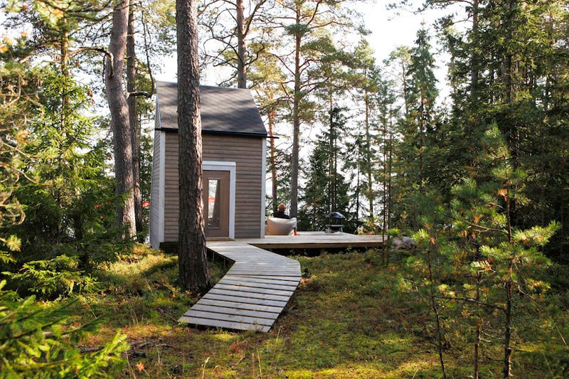 Micro cabin in Finland by robin falck foest