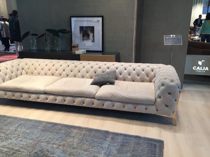 Calia Italia Gray Sofa