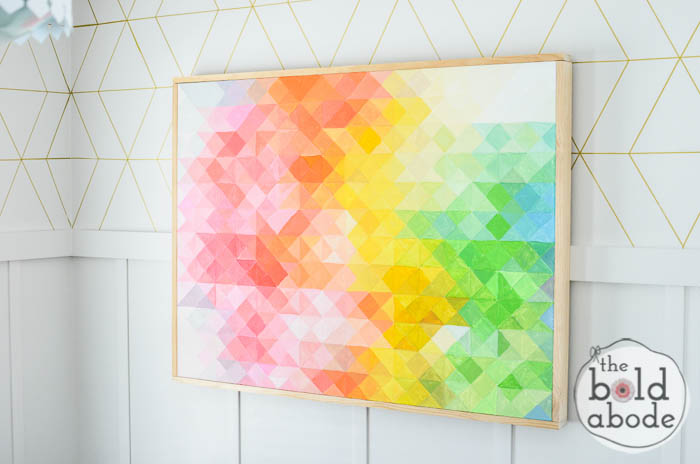 DIY Pixel Wall Art