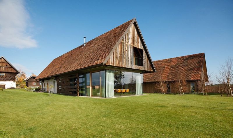 Haus P barn renovation exterior design