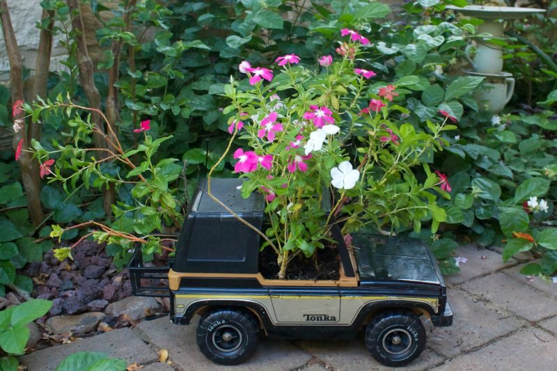Turn Old Toys Into Planters