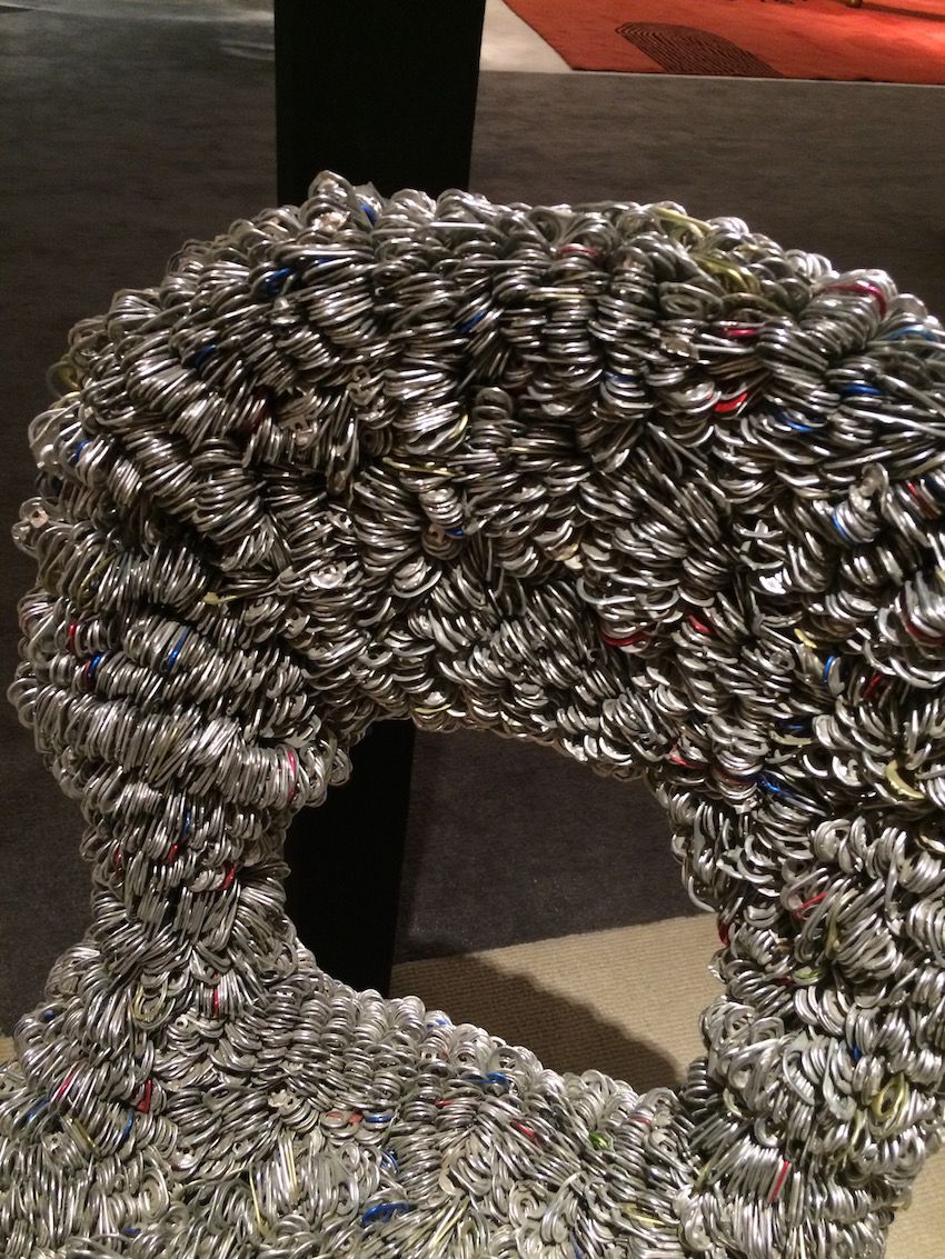 Amazing soda tab chair design