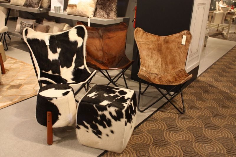 Hair On Hide Is A Trending Finish For Furniture