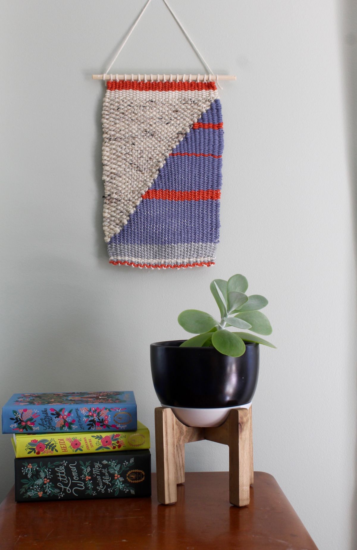 Diy weave wall discount hanging