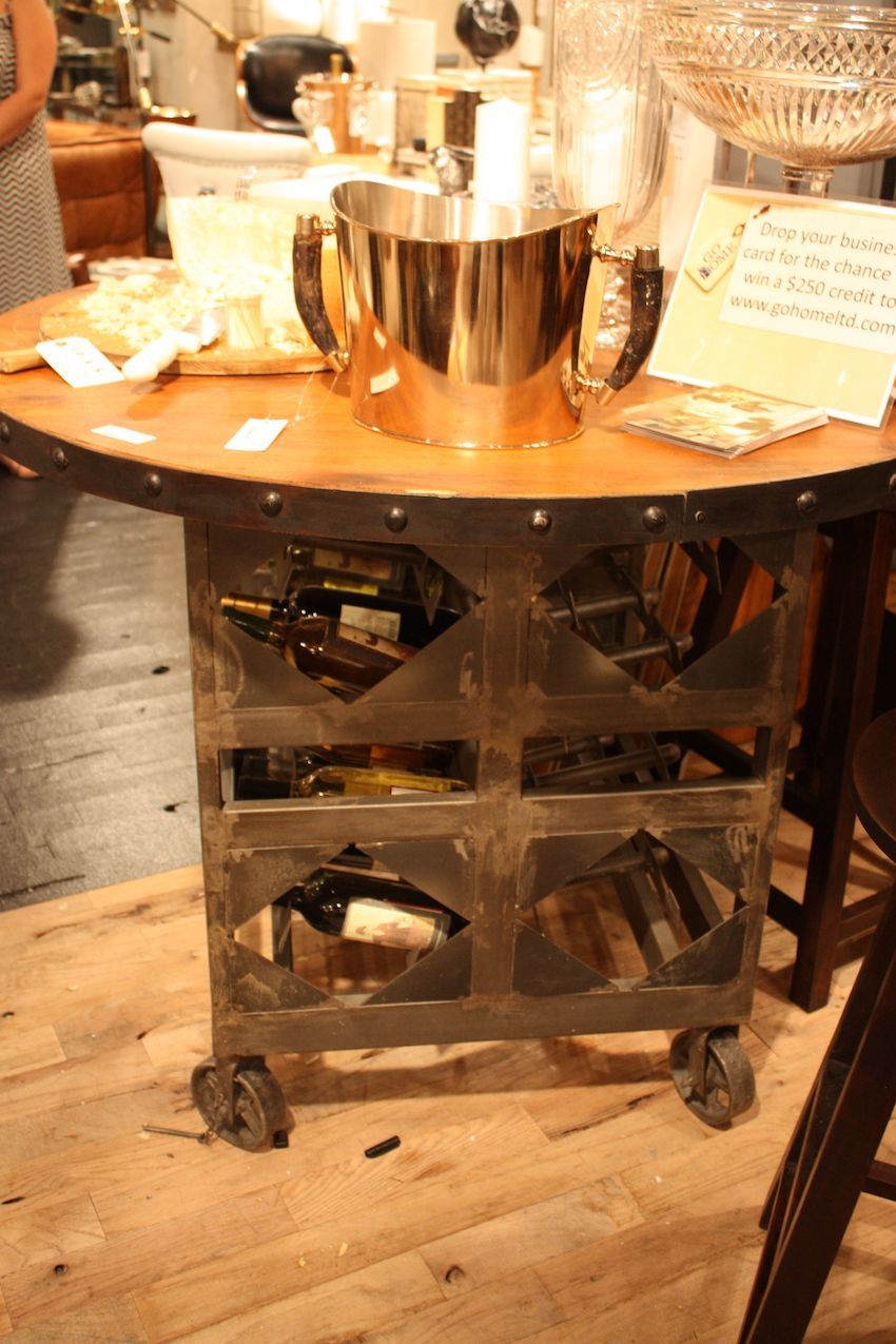 Go home wine storage cart