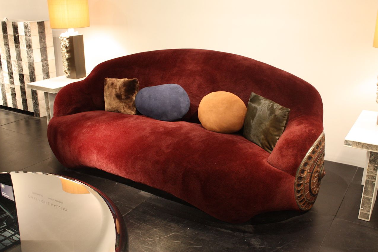 Full and lovely, the Shield sofa is very inviting.