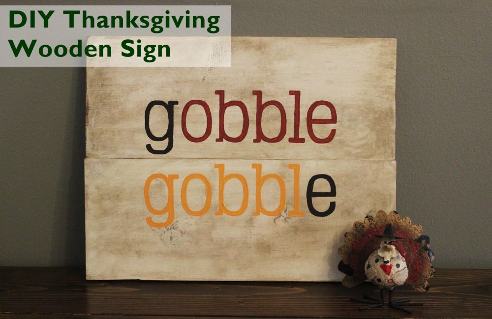 Thanksgiving sign