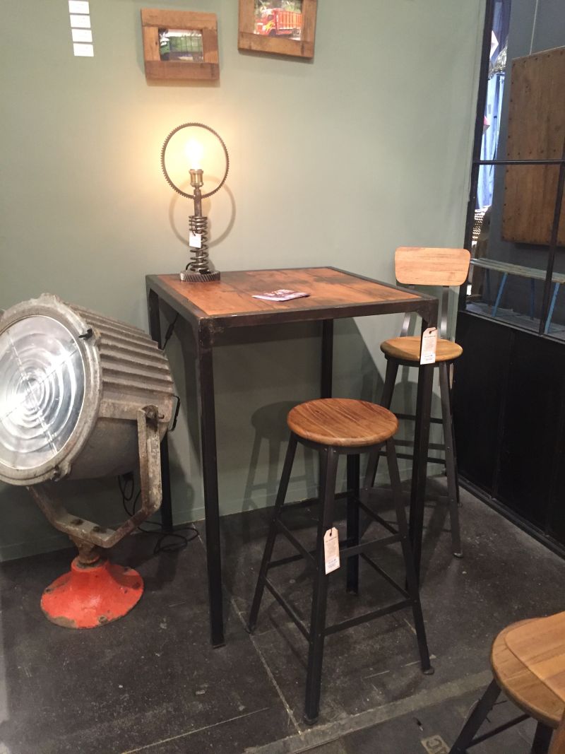 tall kitchen table with stools