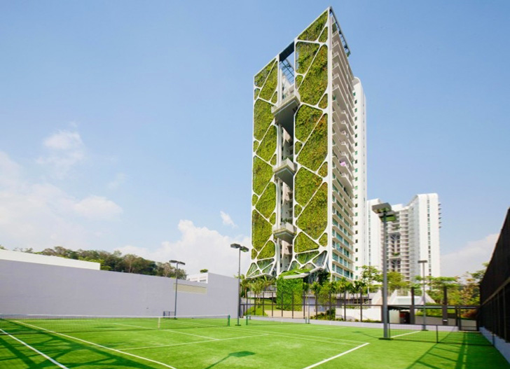 Largest Vertical Garden Sets Guinness Record at Singapore