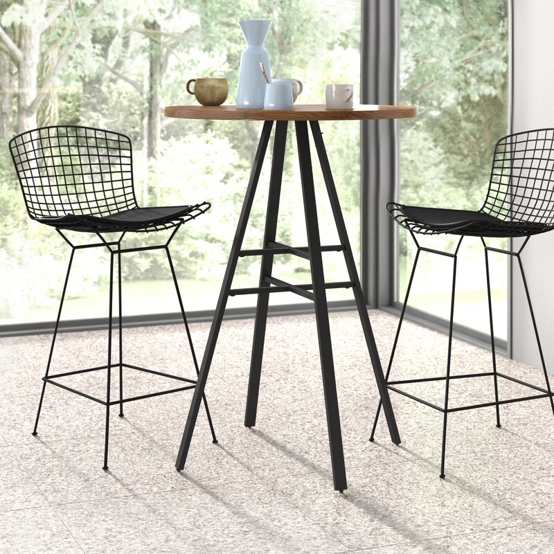 Small tall kitchen table best sale and chairs