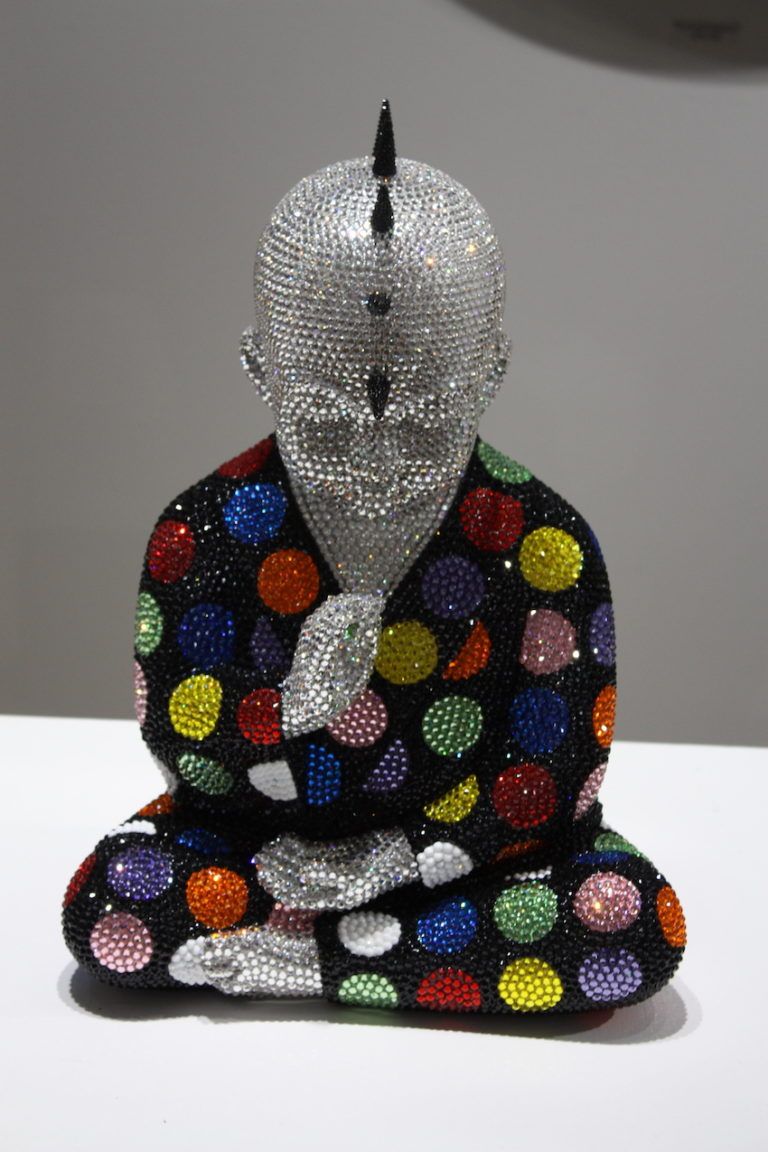 Aldo Castillo bling buddha with polka dots