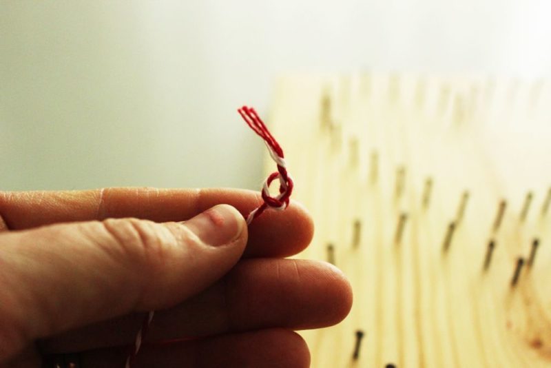 Heartstring Tutorial DIY Baker’s Twine Heart String Art