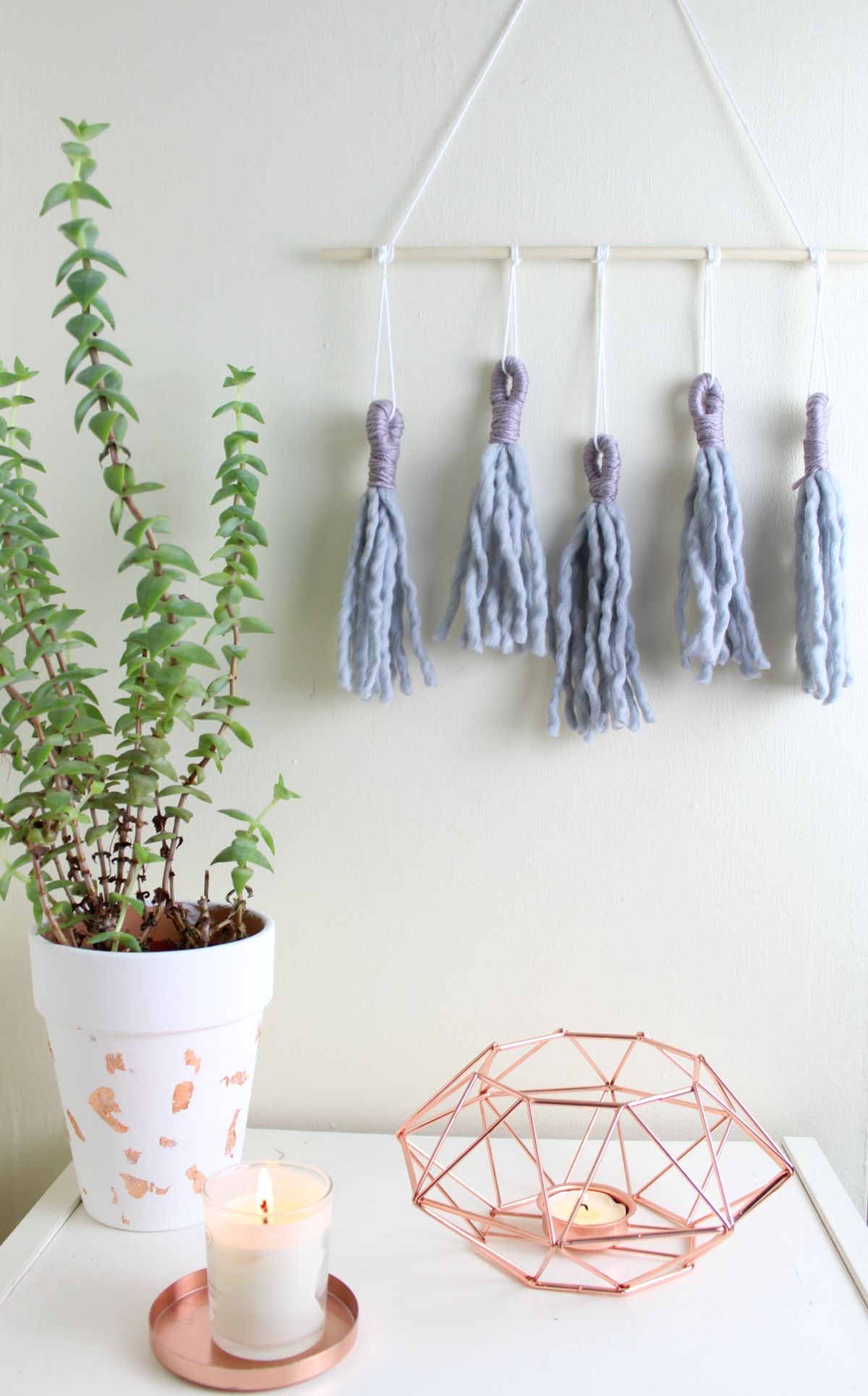 DIY Tassel Wall Hanging Project