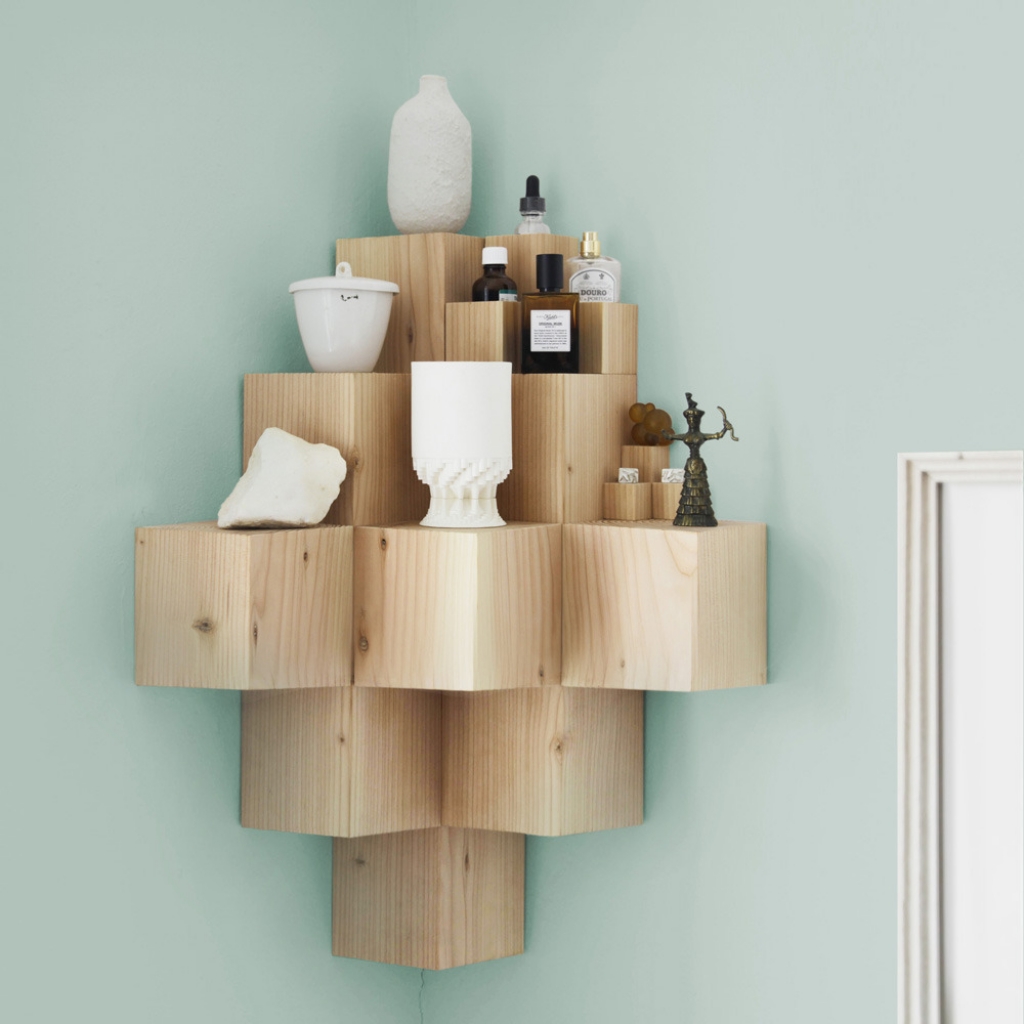 Try This : Add a Corner Shelf to your Shower - Deuce Cities Henhouse