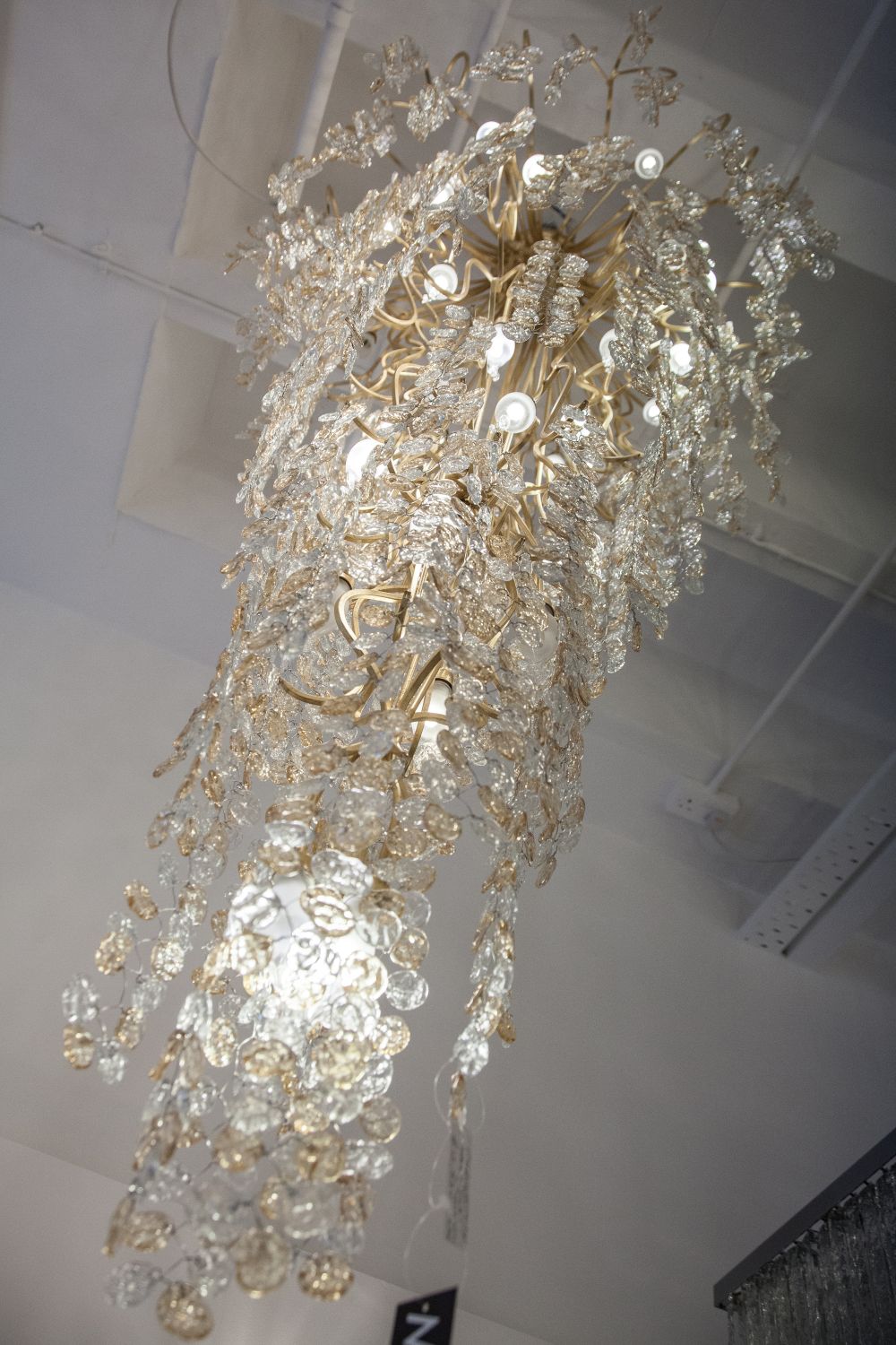 Champs elysees chandelier clear crystal with a luxury touch