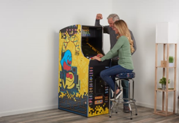 wystrój pokoju gier PAC-Man Home Arcade Game