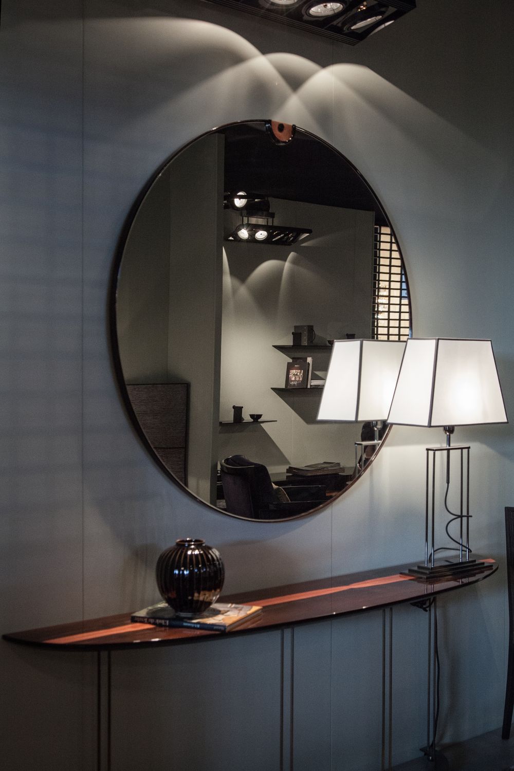 Large and Glamorous Entryway Mirror