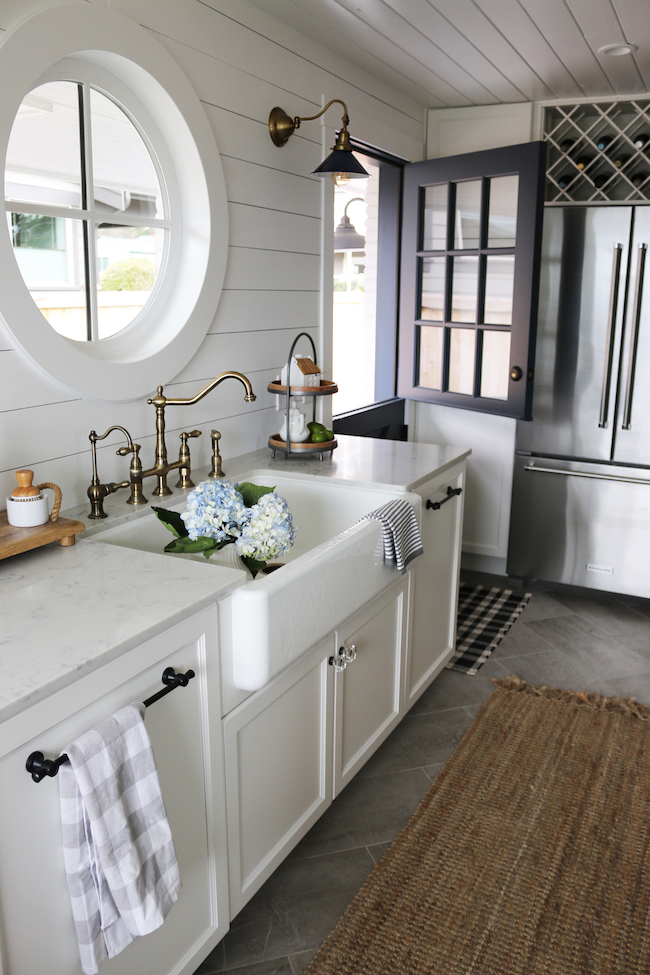 Bathroom Locomotive Ranch Trailer by Andrew Hinman Architecture Round Window