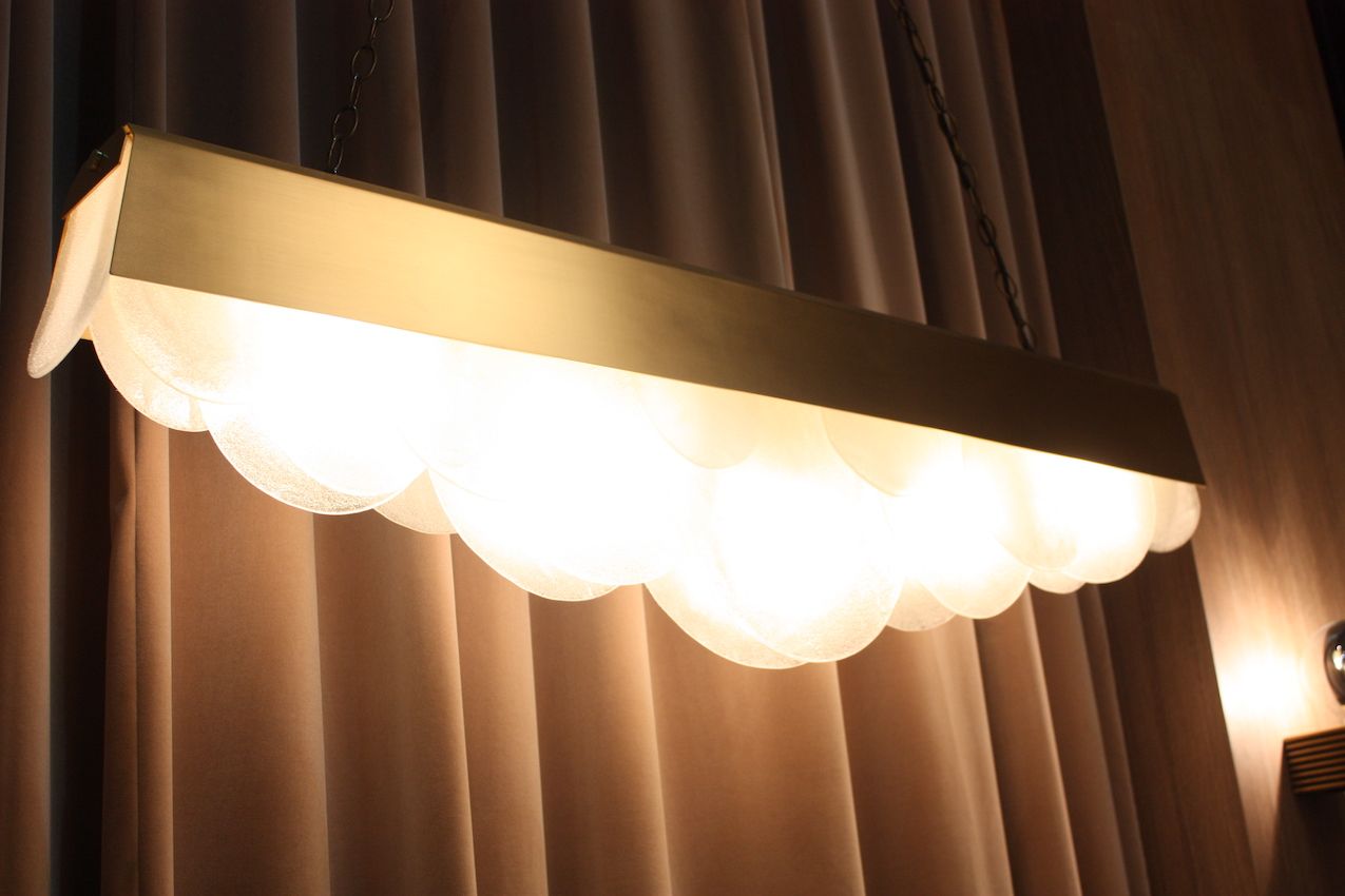 Serip rectangular hanging lamps