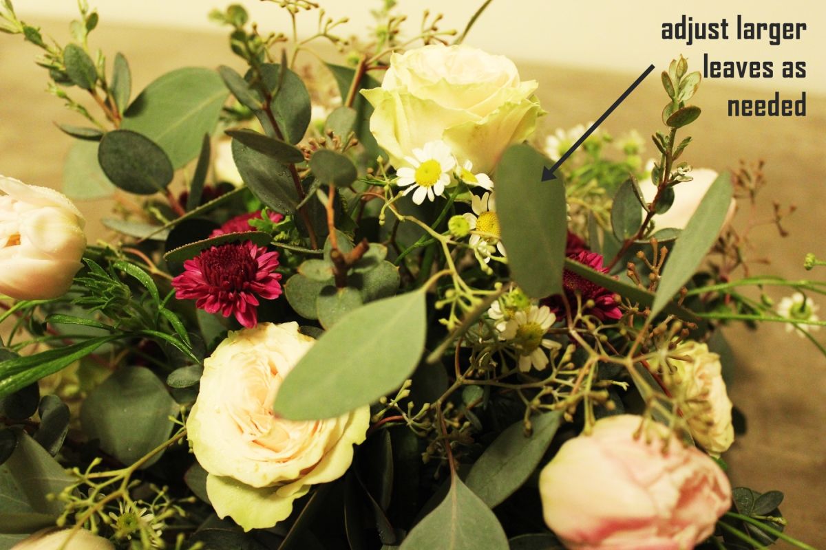 How to arrange a Flower Bouquet