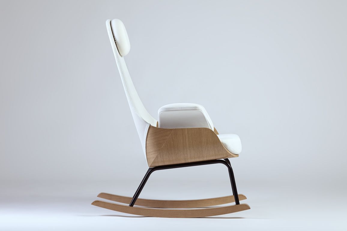 Cassina rocking chair design