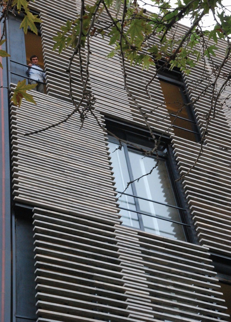 Colorful traditional window shutters