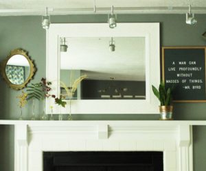 Less is More: How to Declutter a Mantel