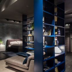 Febal casa large and tall room partiotion and storage shelf