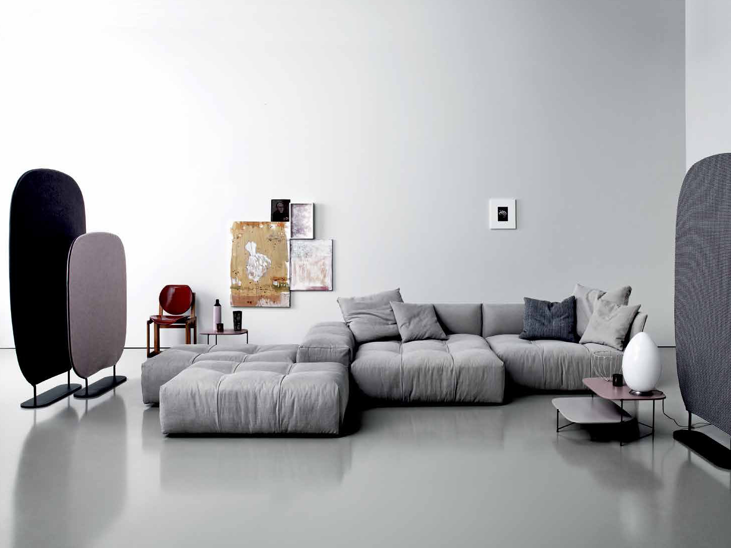 Lem modern green sectional sofa from Miniforms-