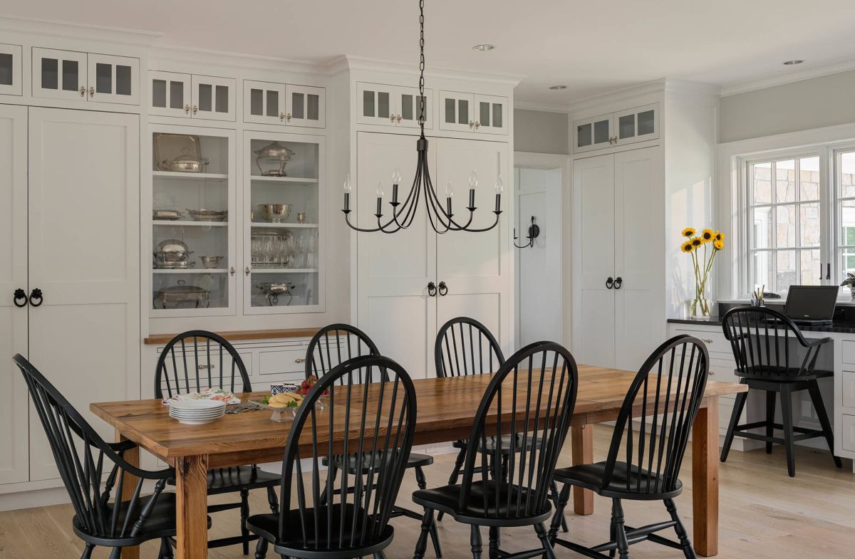 small modern farmhouse kitchen table