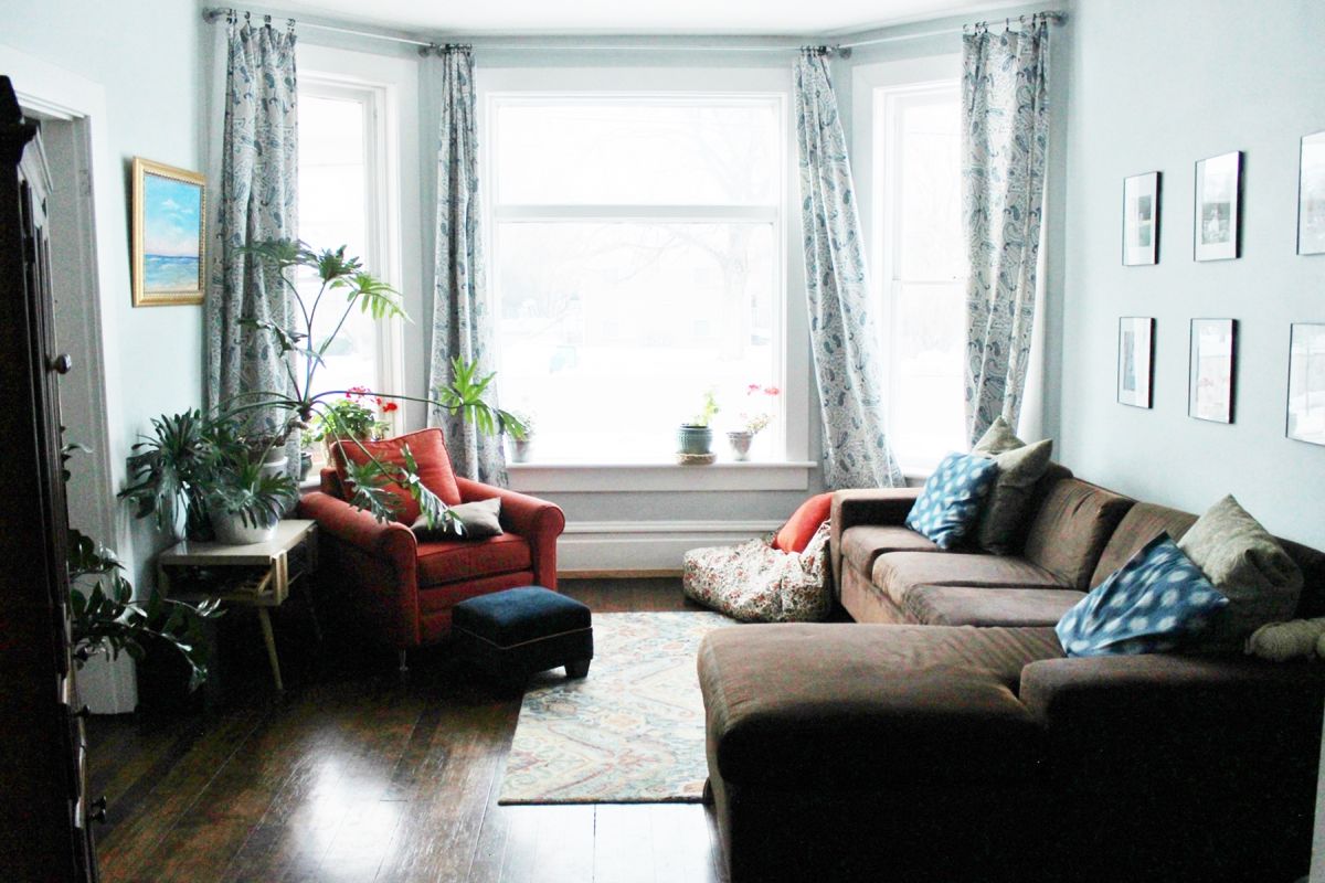 Small Living Room in a Historic Home