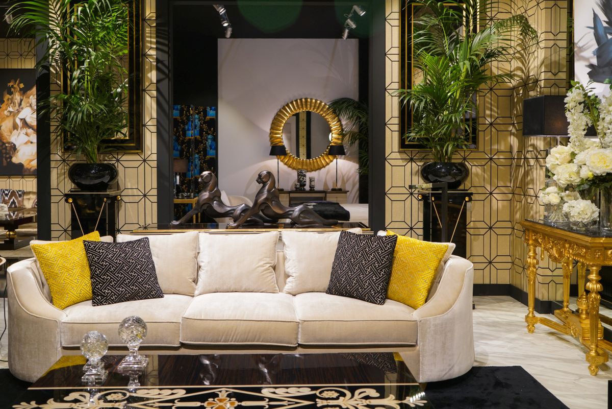 Decorating with gold accents for interior design