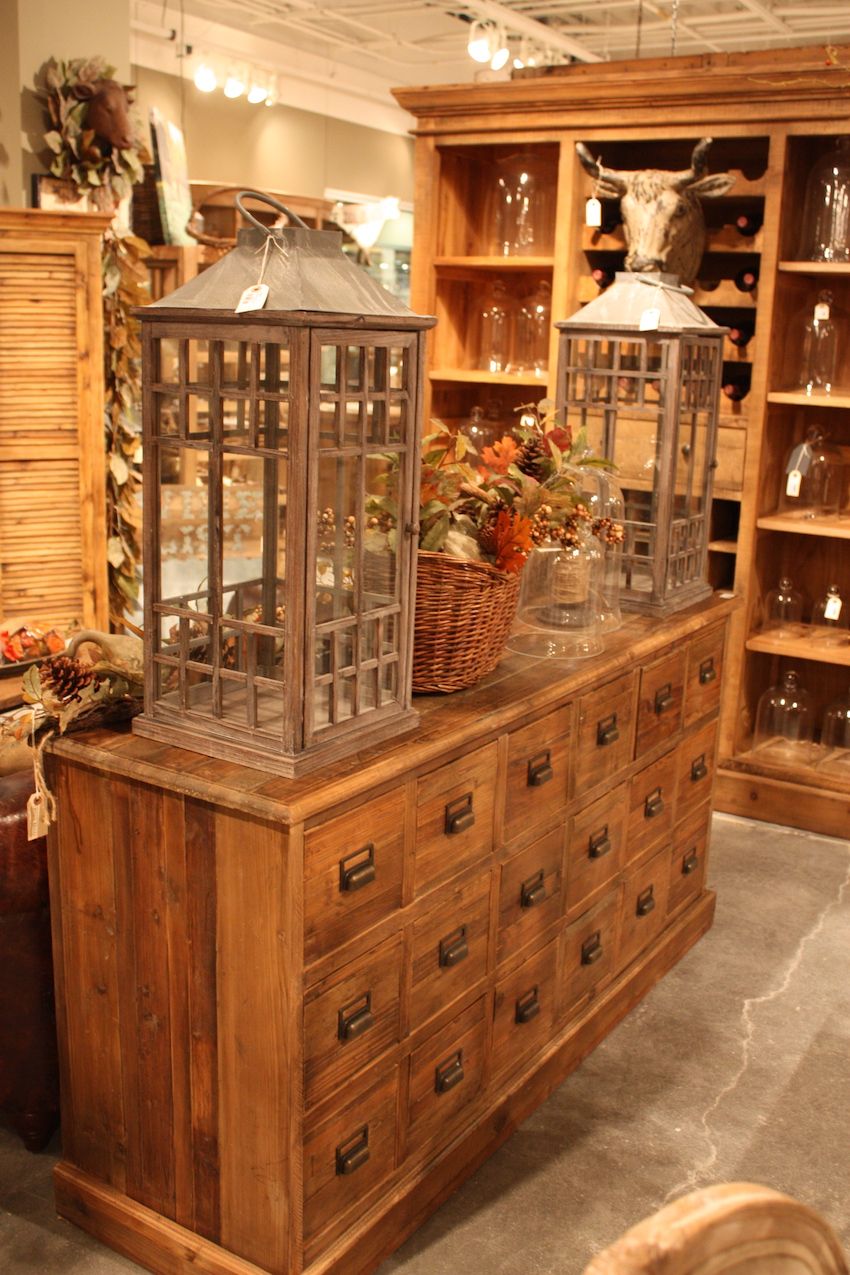 Solid wood furniture like this credenza from Park Hill are the best pieces to buy second-hand.