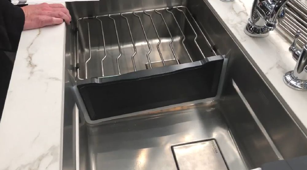 kitchen sink divider insert