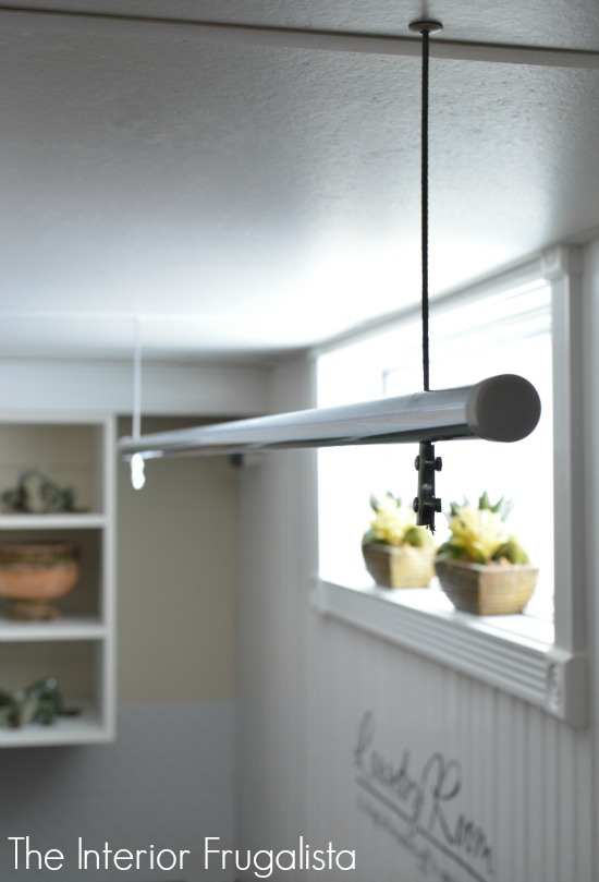 laundry room shelves