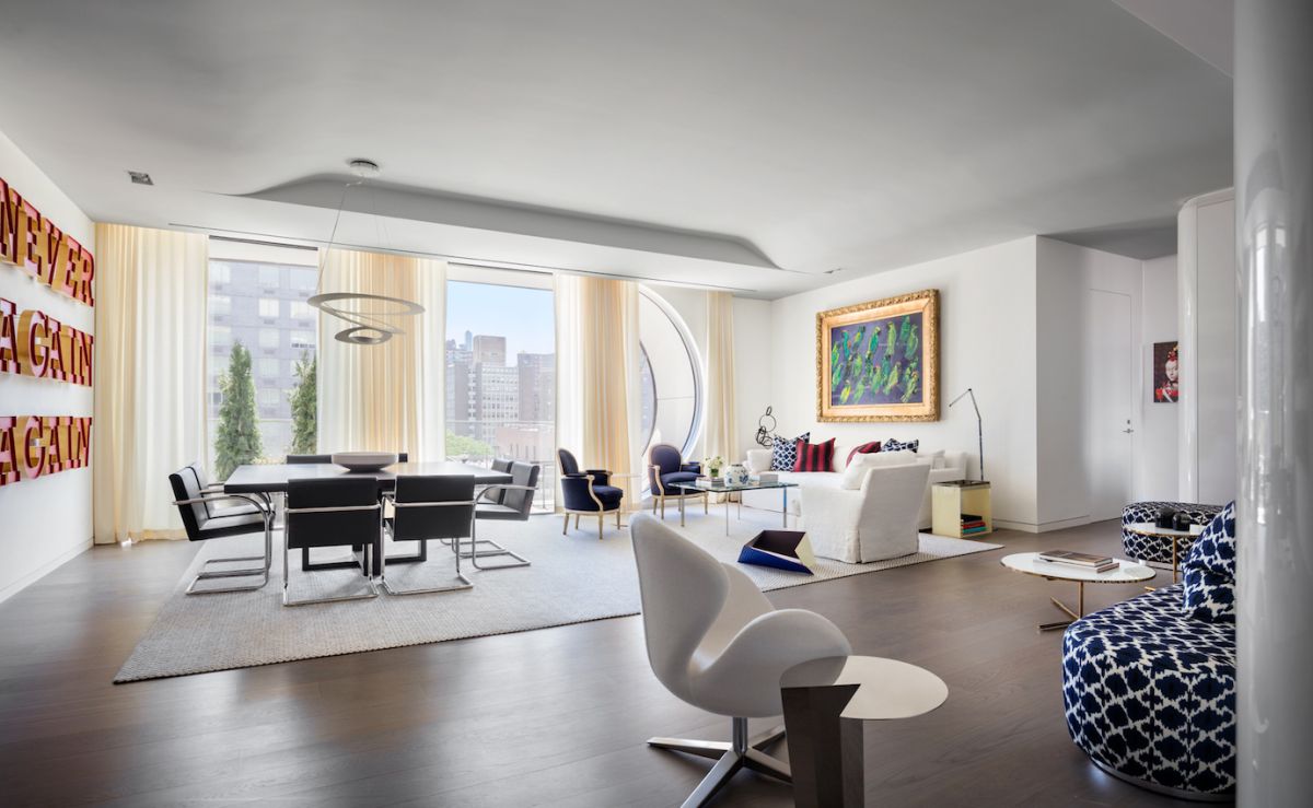 Zaha Hadid NYC Apartment Interior Design 