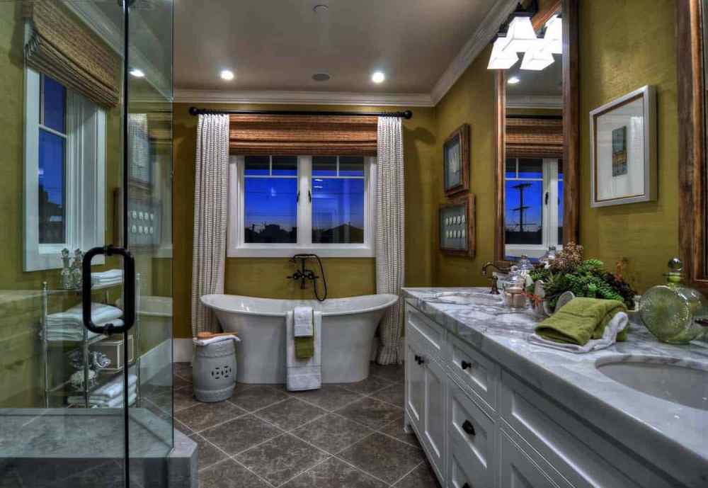 Beautifully designed Cape Cod in California bathroom