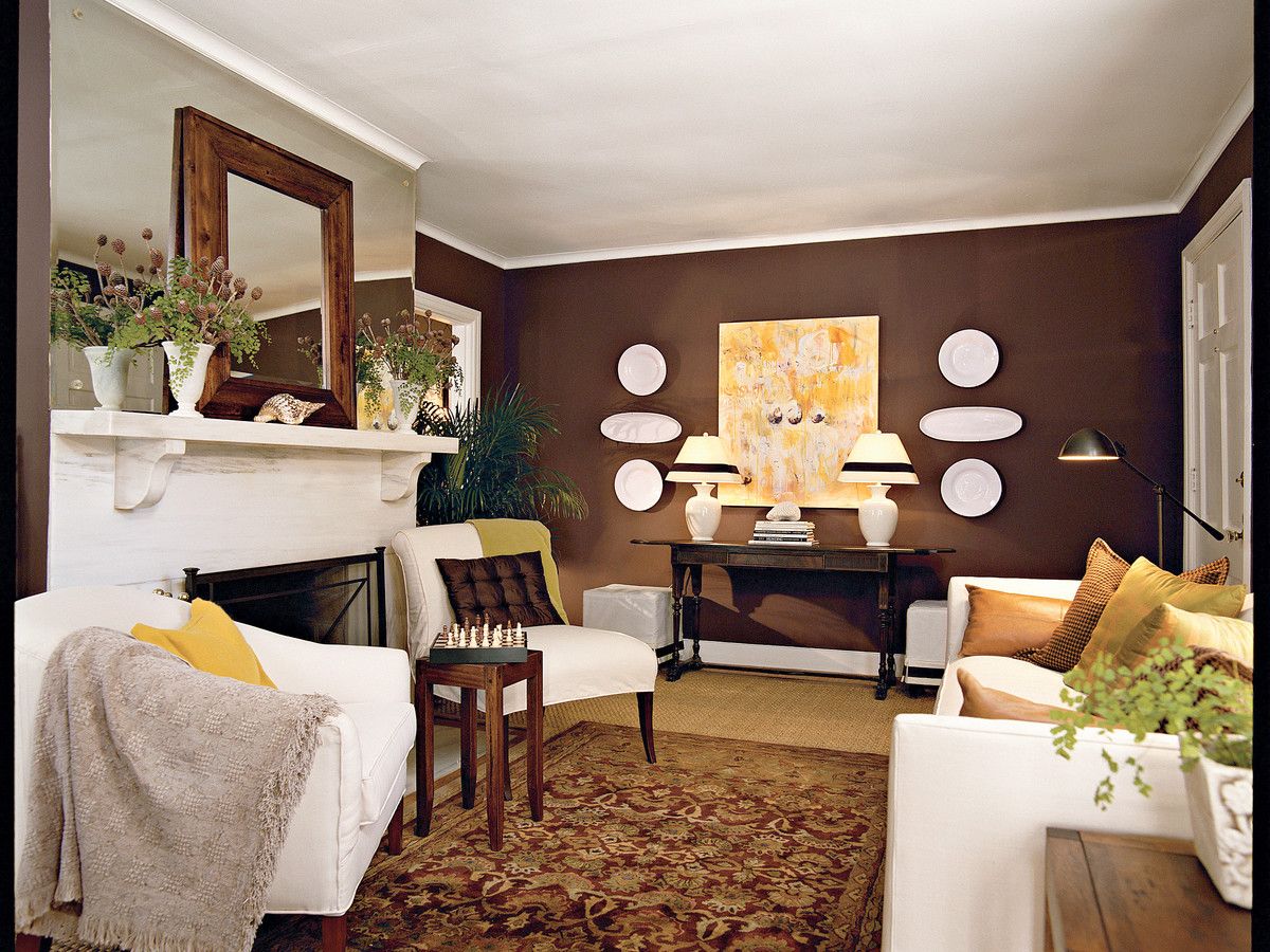 Chestnut living room color