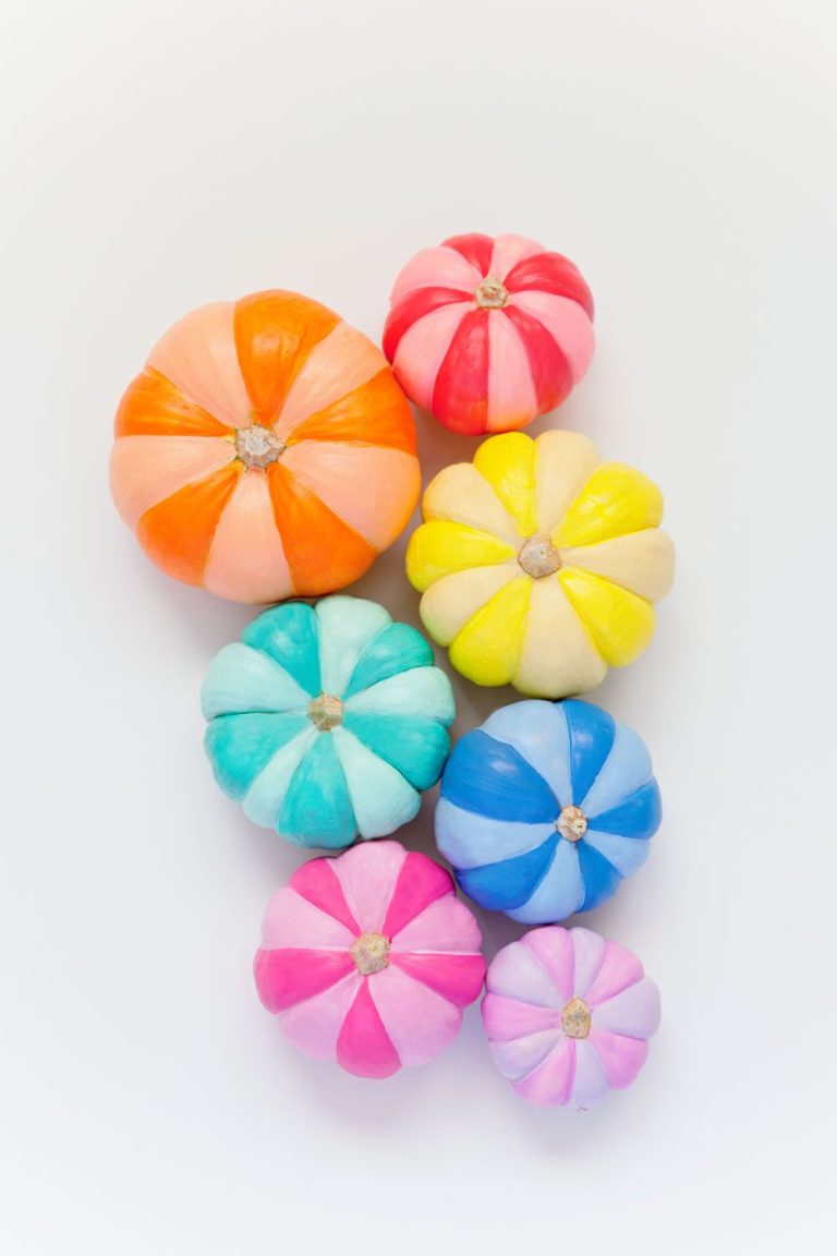 Fun And Easy Pumpkin Painting Designs - No Carving Needed