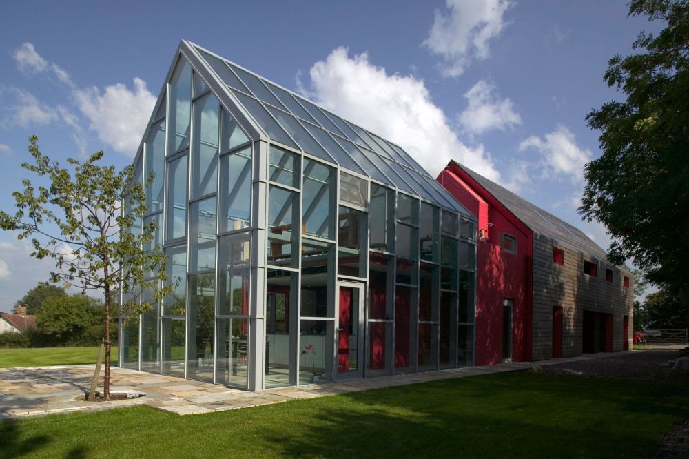 The Glass House designed by Philip Johnson