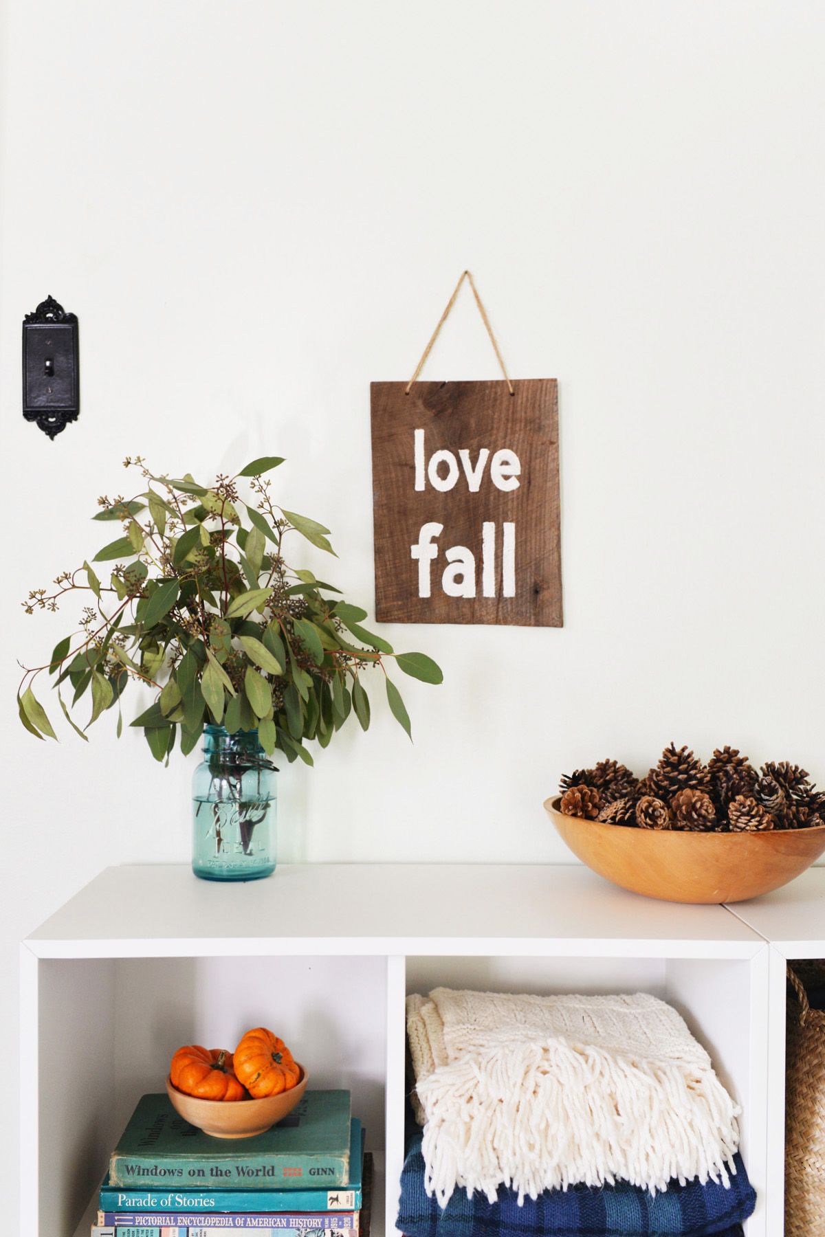 Rustic Welcome Sign