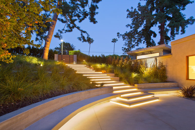 Patio shop ambient lighting