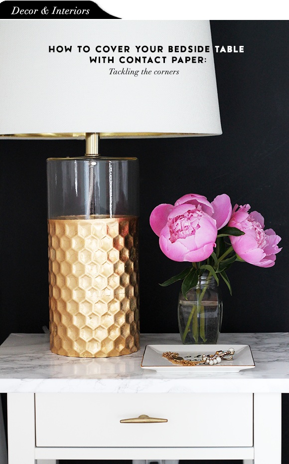 Give the bedside table a makeover