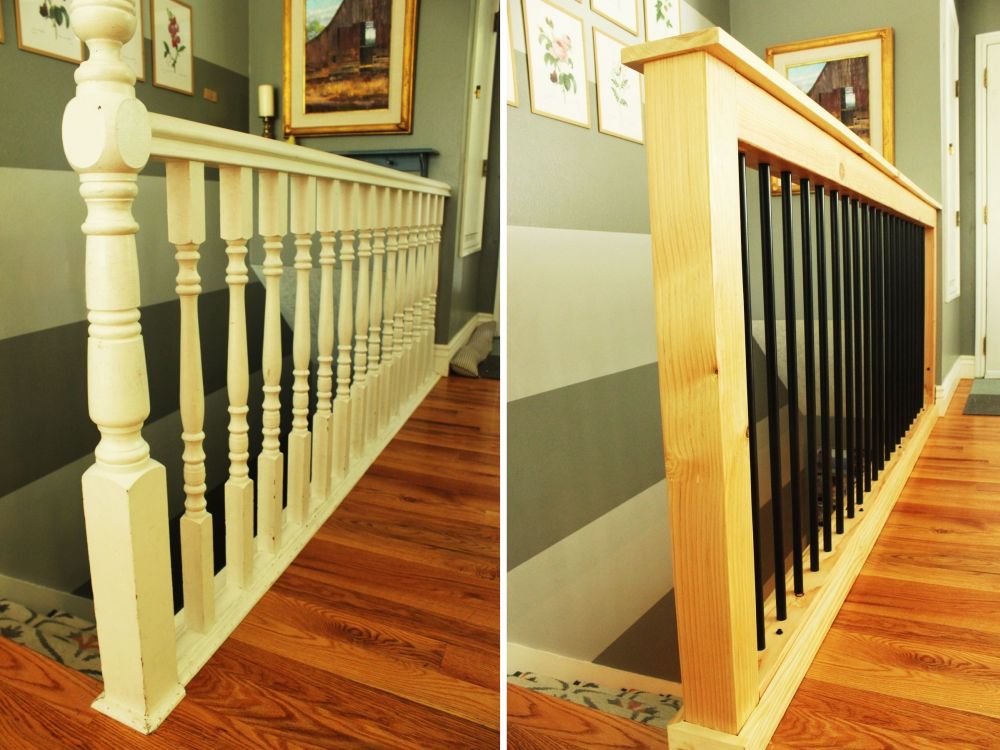 30 Stair Railing Ideas To Update Your Boring Staircase